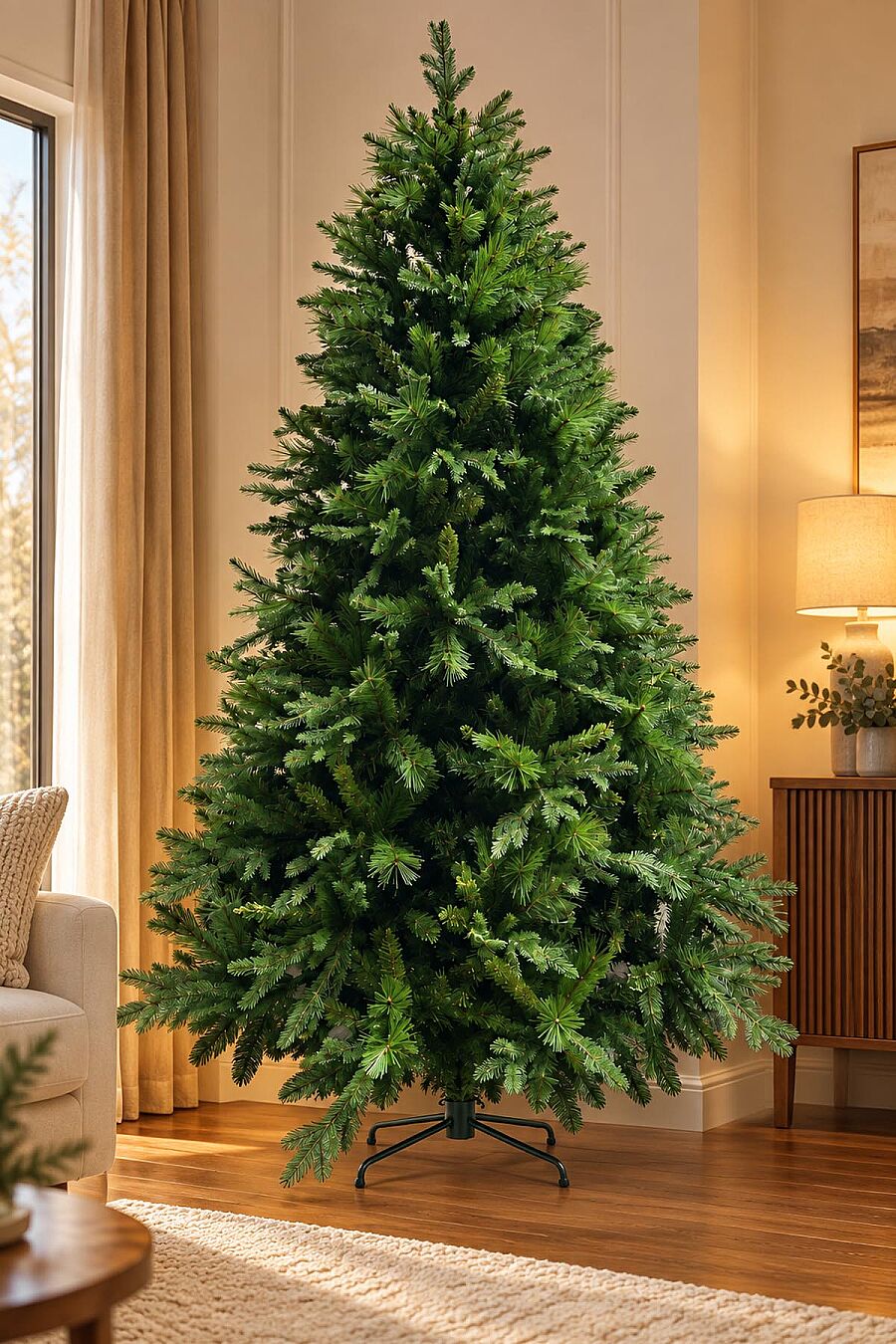 Yılbaşı İthal Premium Çam Ağacı 210 cm 1268 Dal (1293T) - 4
