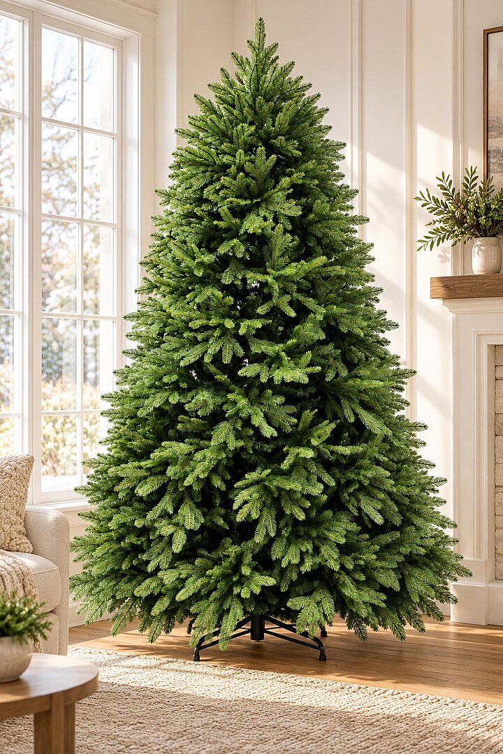 Yılbaşı İthal Premium Çam Ağacı 220 cm 1750 Dal (1709T) - 4