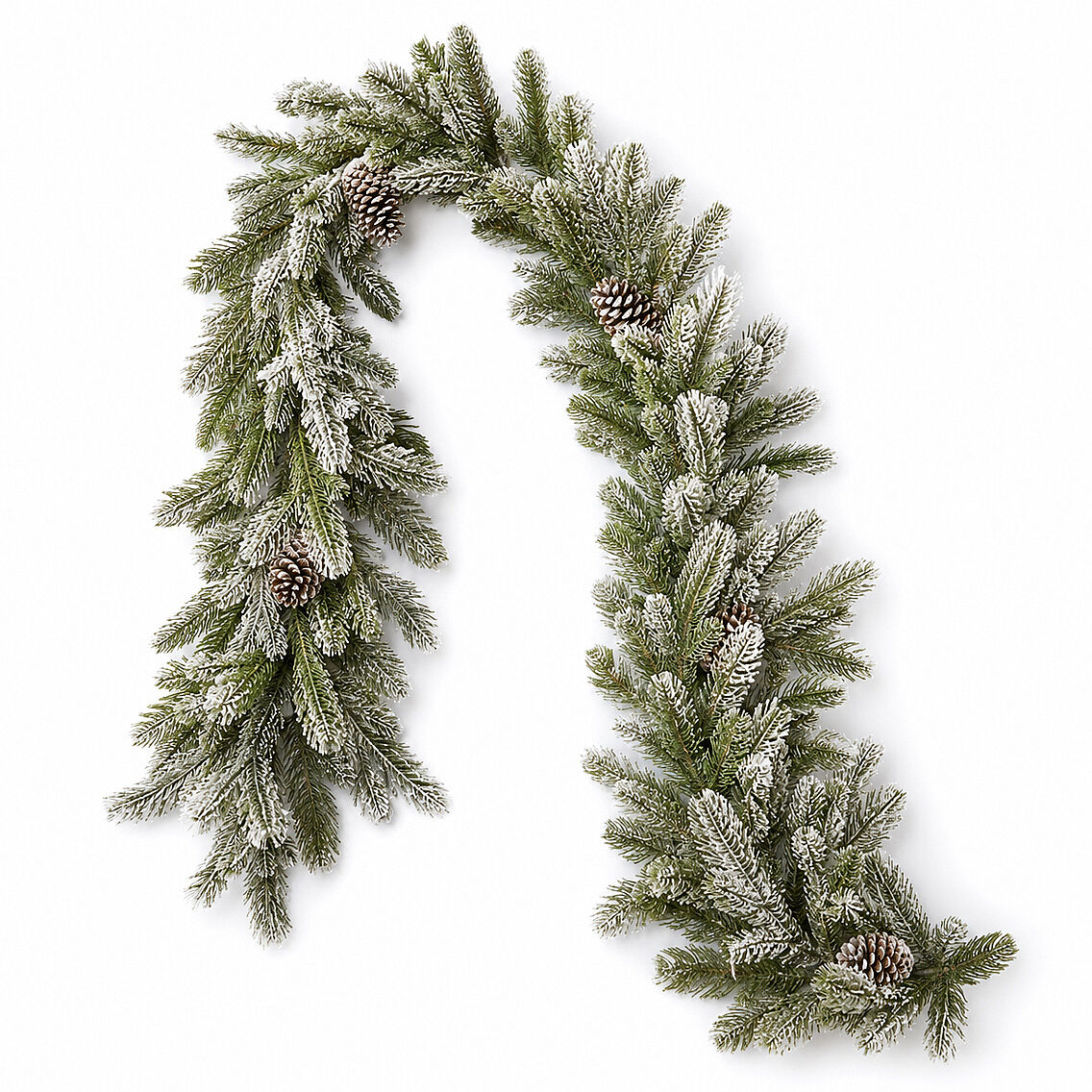 Yılbaşı Karlı Garland 2 m İthal - 4