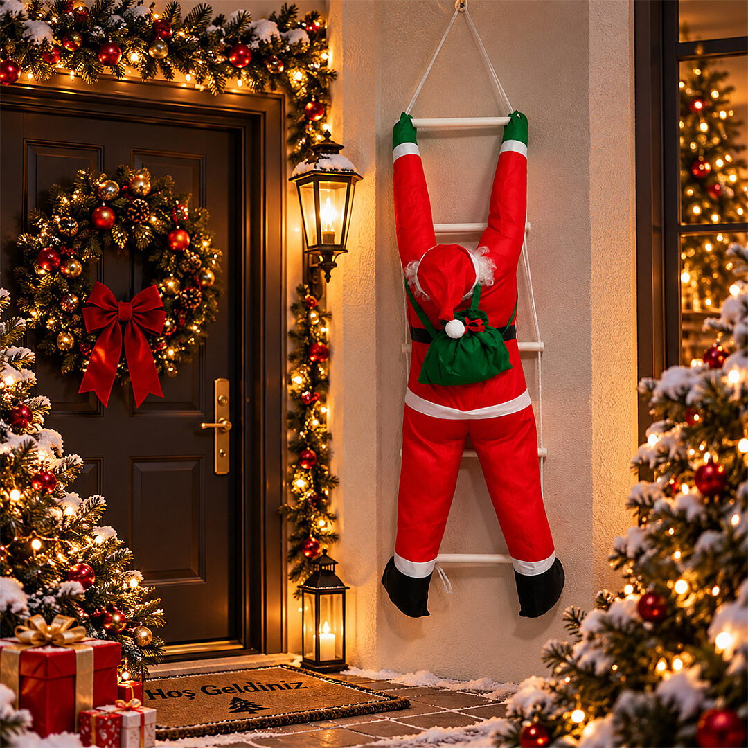 Yılbaşı Tırmanan Noel Baba 120 cm - 3