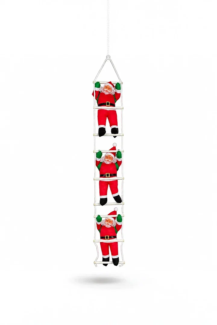 Yılbaşı Tırmanan Noel Baba 125 cm 3'lü - 7