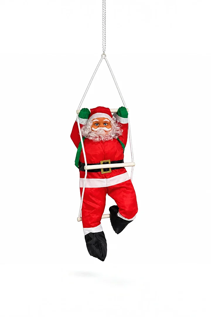 Yılbaşı Tırmanan Noel Baba 60 cm - 8