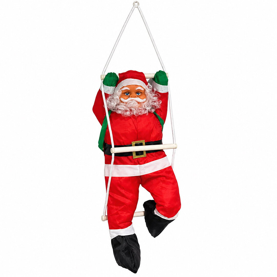 Yılbaşı Tırmanan Noel Baba 60 cm - 5