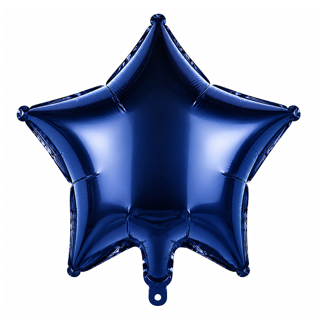 Yıldız Folyo Balon Lacivert (18 inc) - 1