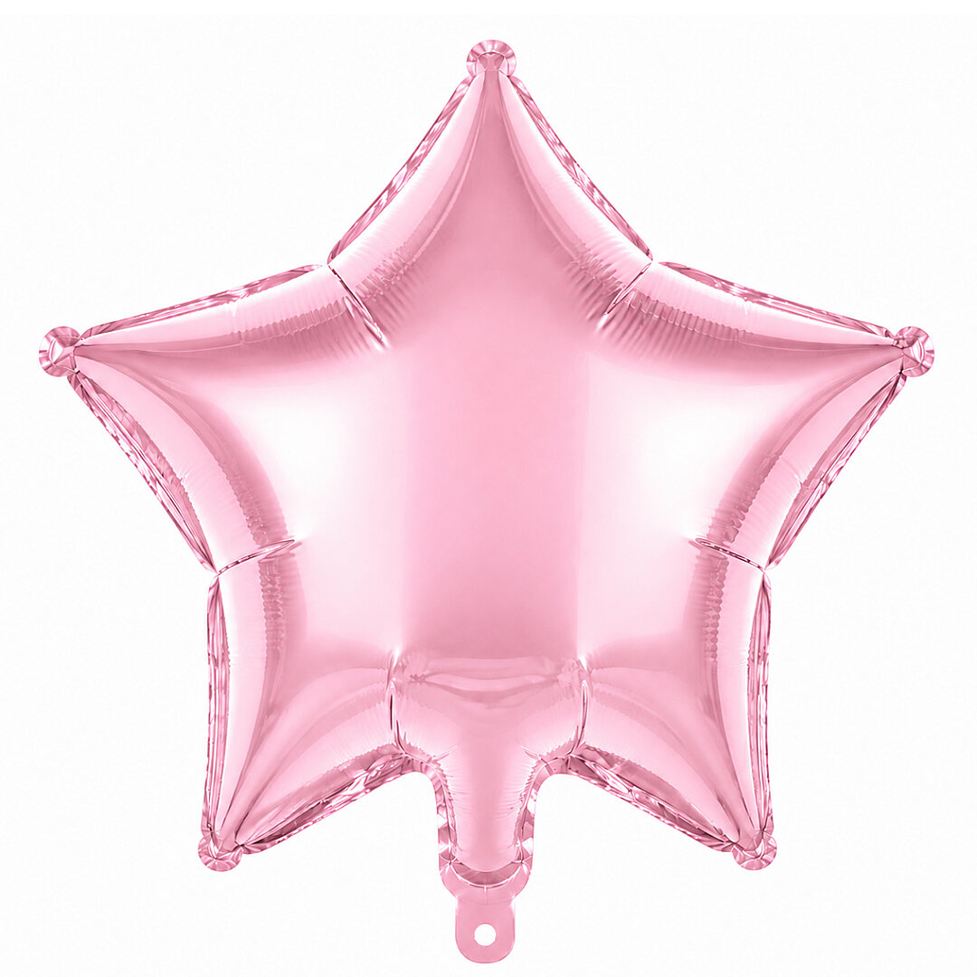Yıldız Folyo Balon Pembe (18 inc) - 1