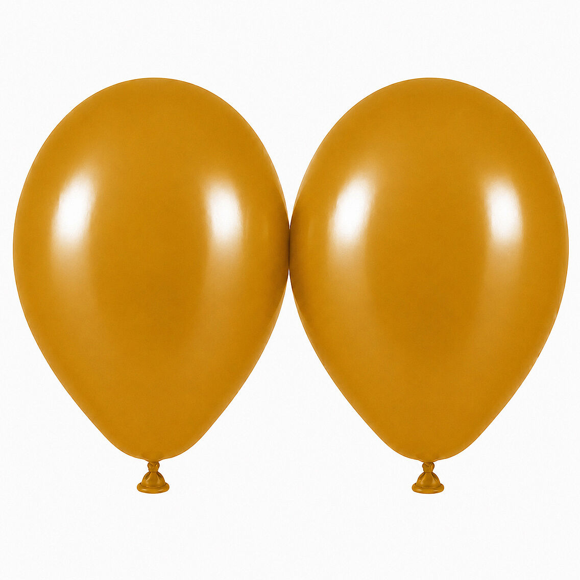 Zerdeçal Renk Lateks Retro Balon (50 cm) - 2 Adet - 1